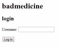 username prompt